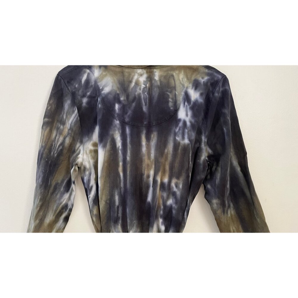RAQUEL ALLEGRA TIE DYE BELT DRESS S - Picture 6 of 9